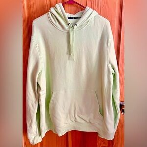 Tek Gear Pastel Green Size XL Women’s Hoodie Sweatshirt Ultrasoft Fleece Cotton